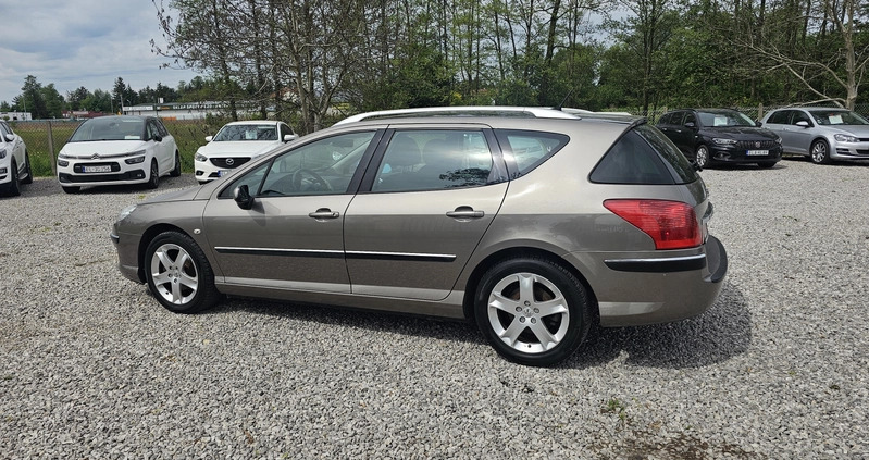 Peugeot 407 cena 11950 przebieg: 189000, rok produkcji 2006 z Czechowice-Dziedzice małe 232